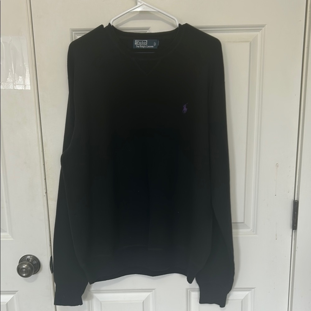 Polo by Ralph Lauren Sweater size XL navy blue crewneck long sleeve